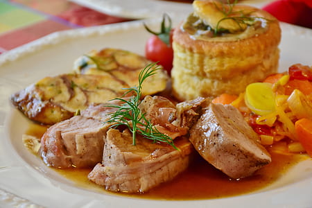cooked meat with vegetable thumbnail