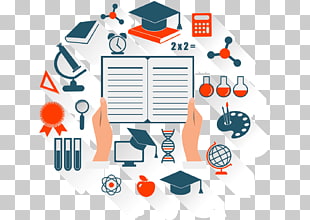 E-learning Educational technology, Education Reading icon, graduation theme PNG clipart