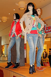 women's blue jeans thumbnail