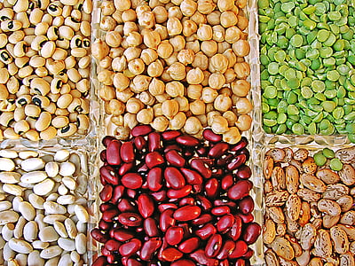 assorted beans in display counter thumbnail
