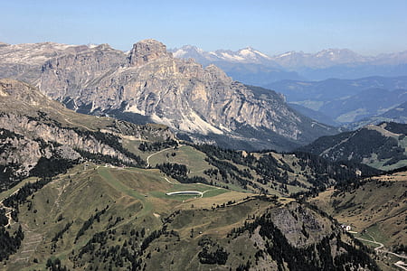 aerial photo of landscape during daytime thumbnail