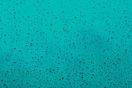 drops, blue, wall, drop of water, water, rain thumbnail