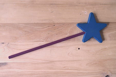 blue star wand toy thumbnail