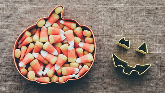 photo of jack o lantern container filled with food thumbnail