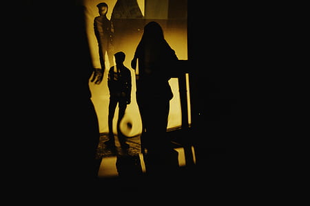 silhouette of standing person thumbnail