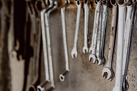 Set of ring and open-end wrench thumbnail