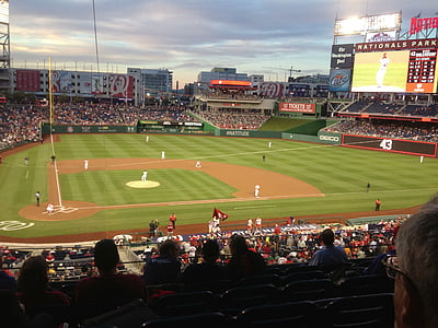 on-going baseball match inside baseball stadium at daytime thumbnail