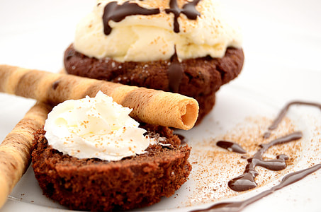muffins and chocolate sticks thumbnail