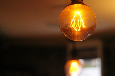 Selective Focus Photography of Turned on Light Bulb thumbnail