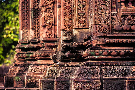 lane of brown pillars thumbnail