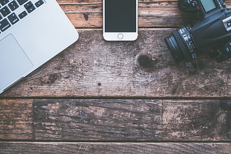 wood, camera, iphone, smartphone thumbnail