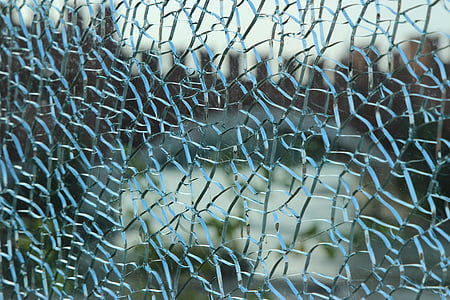 close-up photo of cracked glass thumbnail