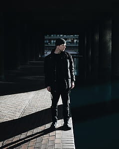 man standing on hallway thumbnail