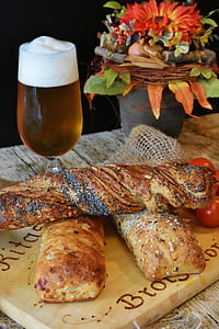 bread, food, plate, healthy thumbnail