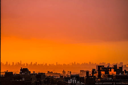 Photography of City During Sunset thumbnail