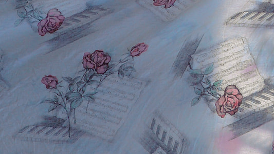 white and pink rose textile thumbnail
