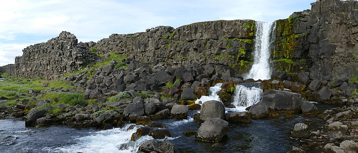 waterfalls during day time thumbnail