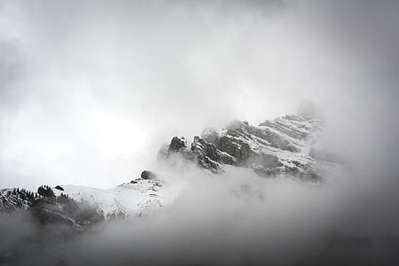 top view of alps mountain thumbnail