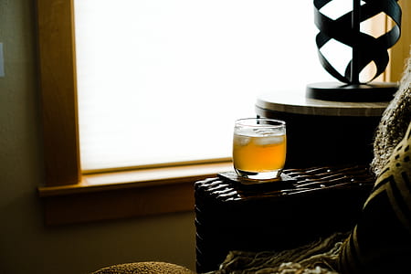 block glass filled with drink thumbnail
