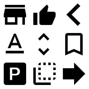 Material Core svg vector icon sets