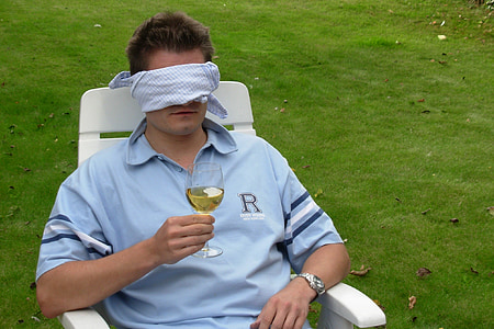 wine, blindfold, tests, people thumbnail