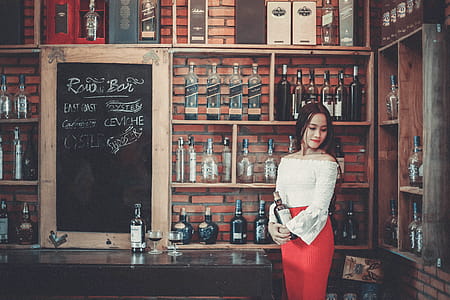 Woman with Alcoholic Beverages thumbnail