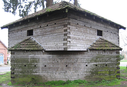 Fort Yamhill blockhouse in Dayton, Oregon thumbnail