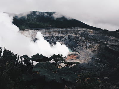 scenery of a volcano thumbnail