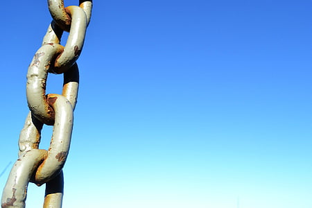 macro photography of gray metal chain thumbnail
