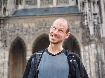 shallow focus photo of man outdoor during daytime thumbnail