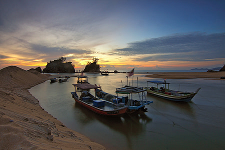 several boats on body of water thumbnail