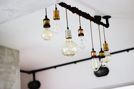 photo of hanging Edison bulbs thumbnail