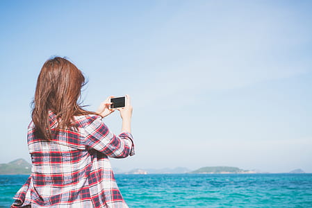 sea, sky, person, woman thumbnail