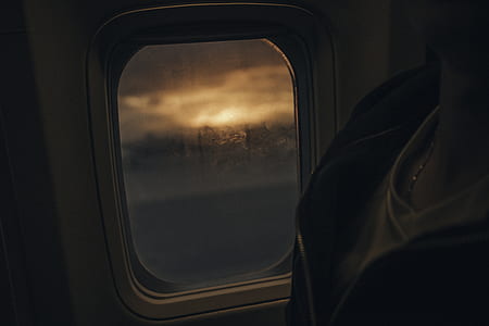 window, glass, sunset, sunrise thumbnail