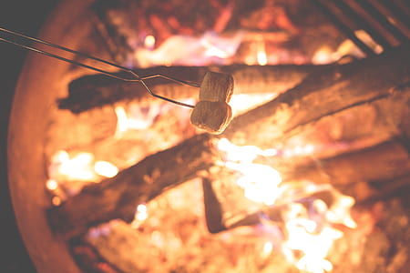 close-up photography of fire thumbnail