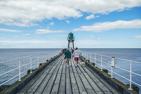 group of people on dock thumbnail