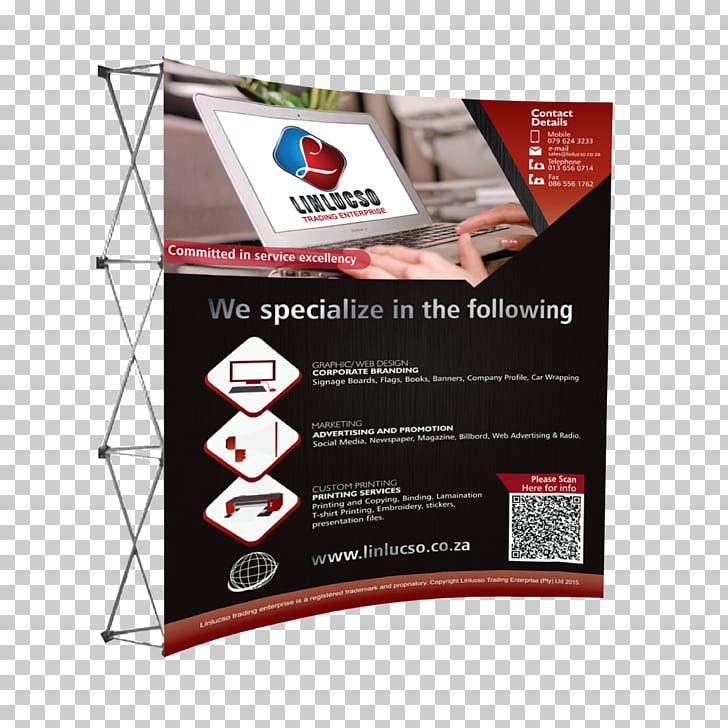 Brand Web Banner Service Advertising Corporate Roll Up Png