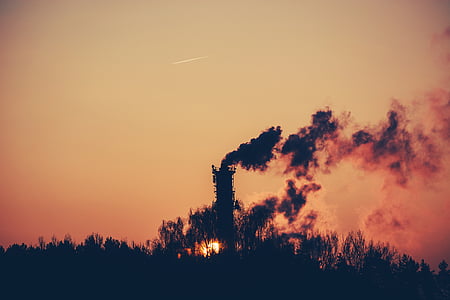 silhouette of smoke during golden hour thumbnail