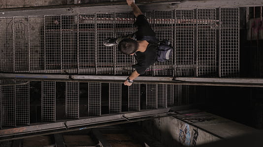 man coming downstairs thumbnail
