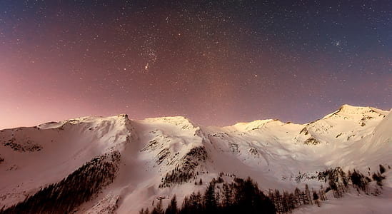 snow mountain range wallpaper thumbnail