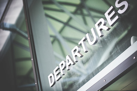 Departures Airport Sign thumbnail