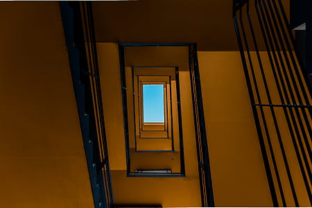 low-angle photography of stairs thumbnail
