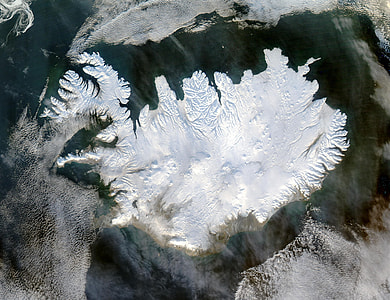 View of Iceland from Space thumbnail