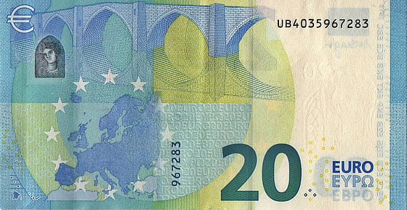 20 euro UB4035967283 banknote thumbnail