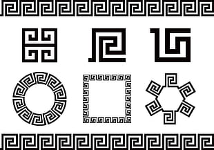 Free Greek Key Vector ai file