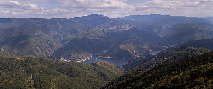 landscape, mountains, nature, sky thumbnail