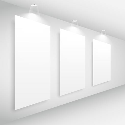 gallery interior picture frame with lights eps file