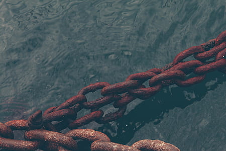 brown chains on body of water thumbnail