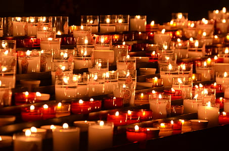 Clear Glass Candle Holder thumbnail