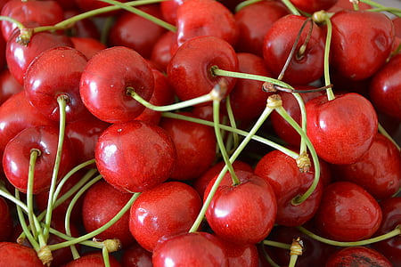 pile of red cherries thumbnail